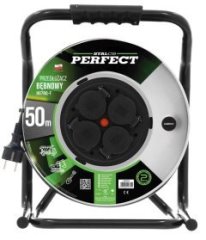 Przedłużacz bębnowy HEAVY LINE 30m,16A,3x2,5mm STALCO PERFECT S-75700