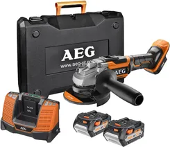 AEG BEWS18-125BL-502C Akumulatorowa Szlifierka Kątowa 18V 125mm