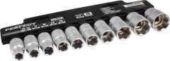 Zestaw nasadek 1/2” 10elem. CrV STALCO PERFECT S-77010