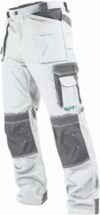Spodnie robocze ALLROUND LINE biały 2XL STALCO S-42147