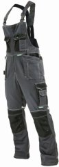 Spodnie ogrodniczki ALLROUND LINE szary XL STALCO S-44449