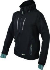 Kurtka softshell męska JUST czarny 3XL STALCO PERFECT S-78602