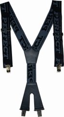 Szelki do spodni BRACES czarny STALCO PERFECT S-79089