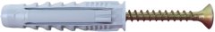 Kołek rozporowy uniwersalny z wkrętem RXS-10/6.0X100 nylon (25/300) STALCO PERFECT RXS1060100