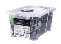 Zestaw system No 4 klips/pokrętło do fugi 2mm opakowanie box 100/50szt. STALCO PERFECT S-75253