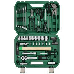 Zesatw multinarzędziowy 1/2”+1/4” 55 elem. bmc STALCO S-54011