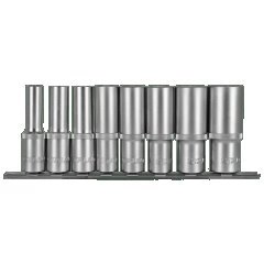 Zestaw nasadek głębokich 1/2” 8 elem. 10,12,13,15,17,19,22,24mm STALCO S-54059