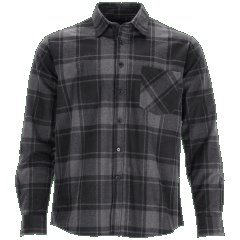 Koszula flanelowa SQUARE grafitowy XL - 45 STALCO S-51156