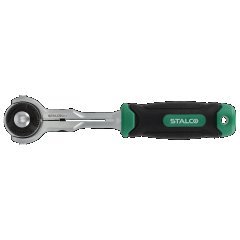 Grzechotka 360° 1/4” 72 zęby 155mm STALCO S-54096