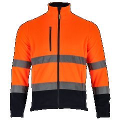 Bluza polarowa ostrzegawcza BASIC NEON LINE pomarańczowy M STALCO S-51716