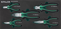 Zestaw szczypiec 5elem. wkład EVA STALCO S026360002