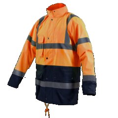 Kurtka ocieplana ostrzegawcza męska FLASH 5in1 pomarańczowy XL STALCO S090700006