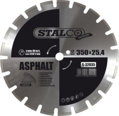 Tarcza diamentowa segmentowa 350mm do asfaltu. STALCO S-32035