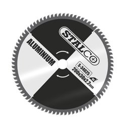 Piła tarczowa do aluminium 200mmx1.8x30mm z80 STALCO S-34025