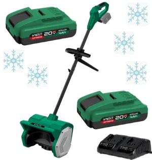 STALCO Odśnieżarka DO ŚNIEGU SHS40BL 20V S-VOLT S052297732 2X 4AH ZESTAW